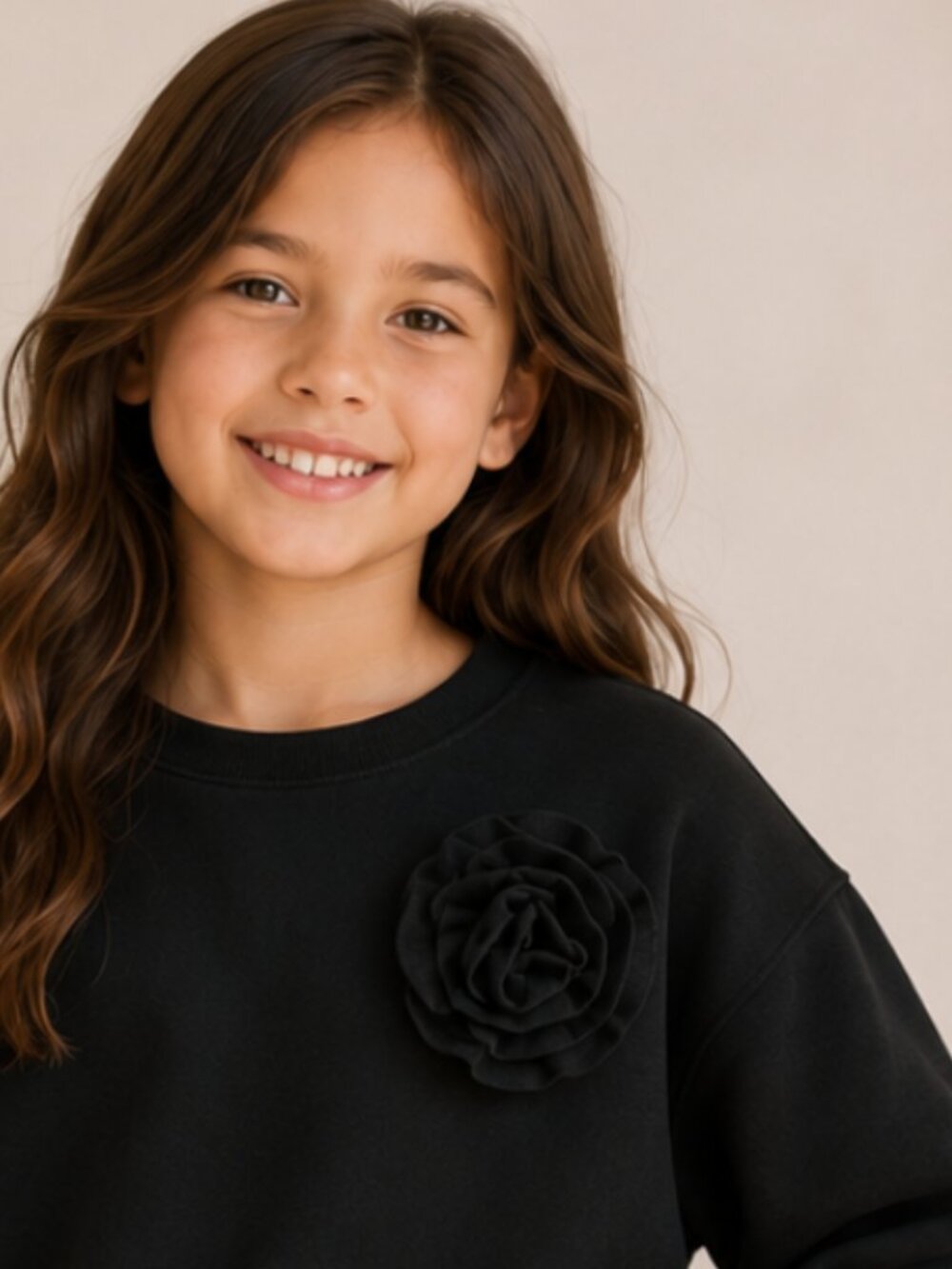 Gap Kids Rosette Sweatshirt‎ S(6-7) - NWT